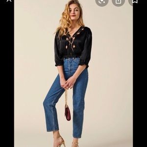 Rouje Suzanna Blouse black